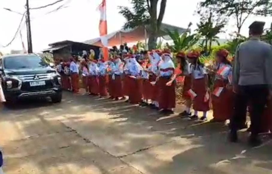 Siswa SDN Munjul I Antusias Sambut