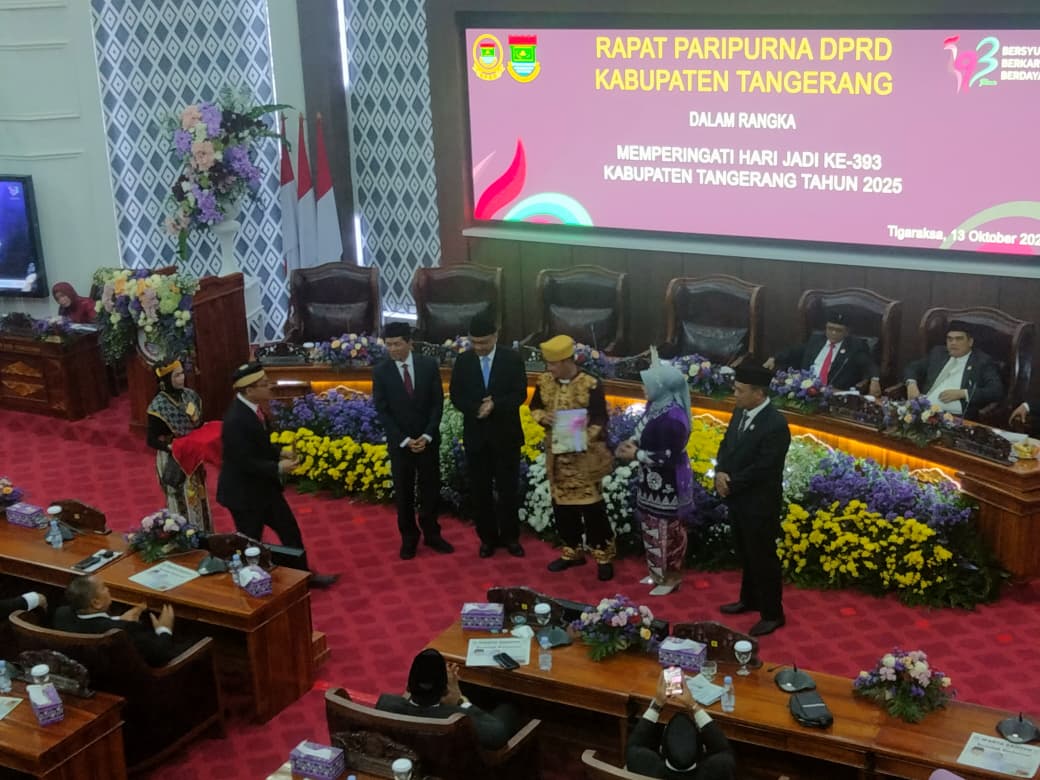 Paripurna HUT Kabupaten Tangerang