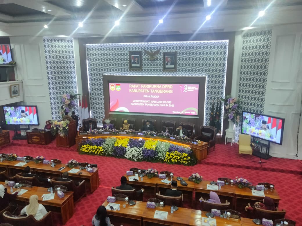 Paripurna HUT Kabupaten Tangerang
