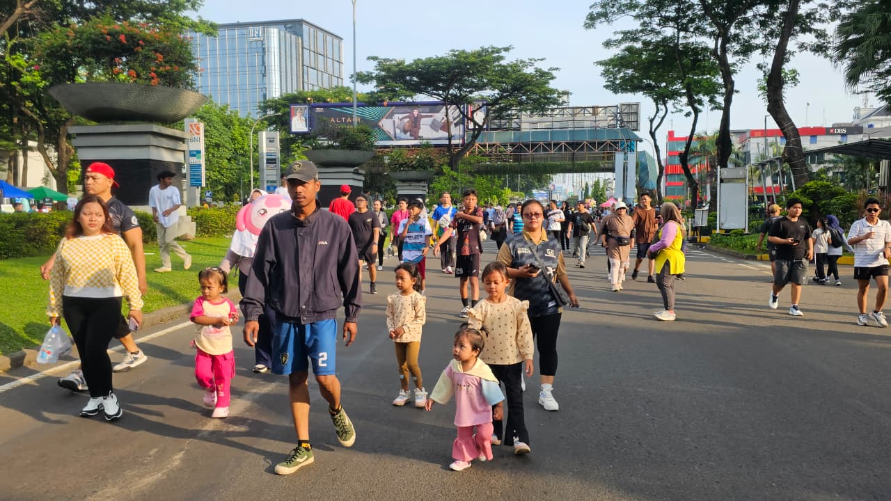 Car Free Day BSD Jadi Tempat Hiburan