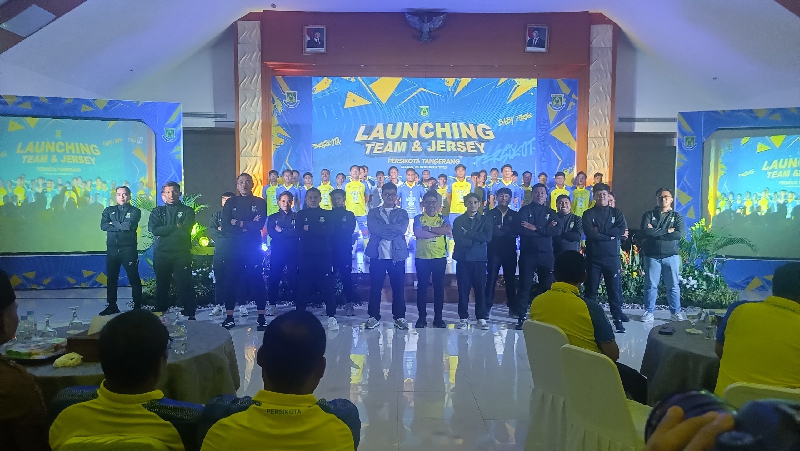 Persikota Tangerang Luncurkan Tim dan Jersey Baru Hadapi Liga 3 2025/2026, Perisden Klub Jamin Tidak Telat Gaji Pemain