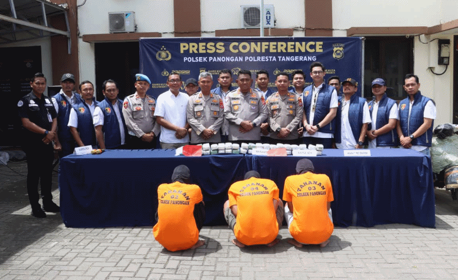 ASN Kendalikan Jaringan Narkoba Antarprovinsi, Polresta Tangerang Sita 35 Paket Ganja