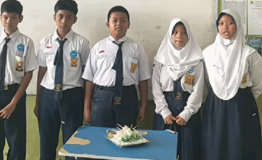 Kenali Makanan Tradisional, Siswa SMPN 2 Pagedangan Antusias Masak Hidangan Nusantara