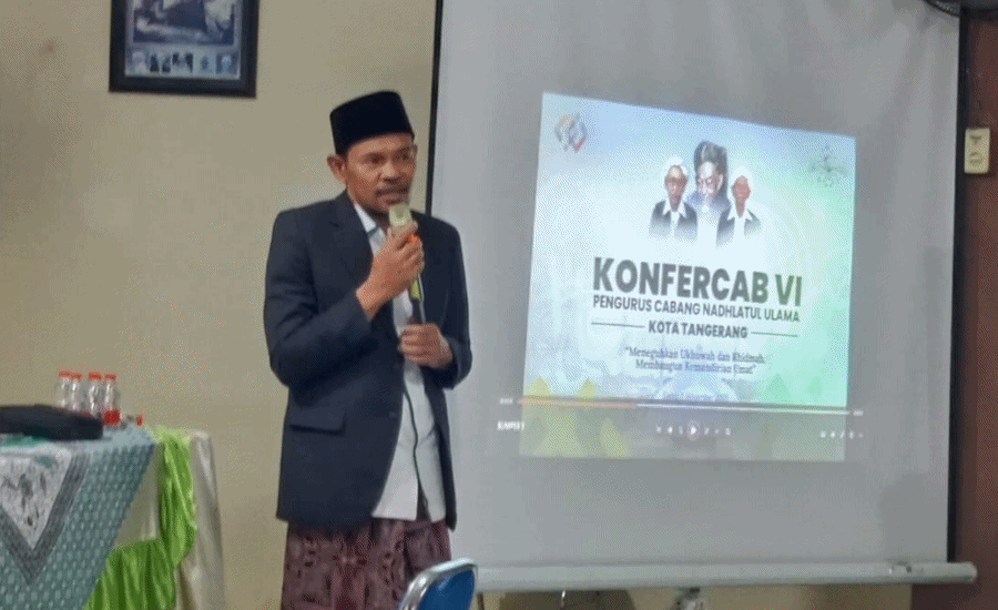 Ahmad Kafi, Ketua Tanfidziah PCNU Kota Tangerang Periode 2025–2030