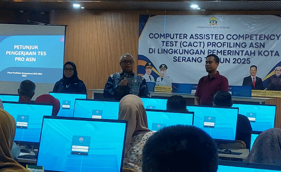 Kota Serang Jadi Lokasi Perdana Profiling ASN, Dinilai Paling Siap di Banten