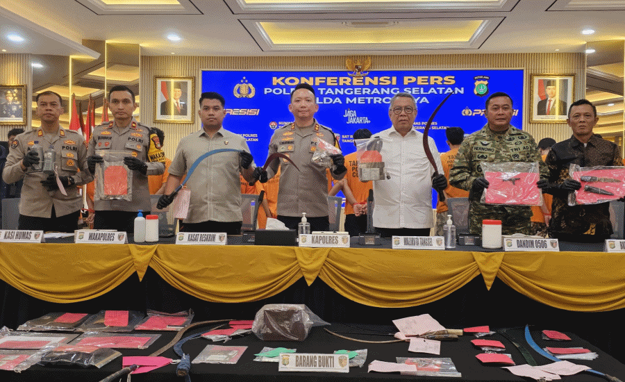Belasan Aksi Kejahatan Dicegah Polres Tangsel Lewat Program Siskamling Terpadu