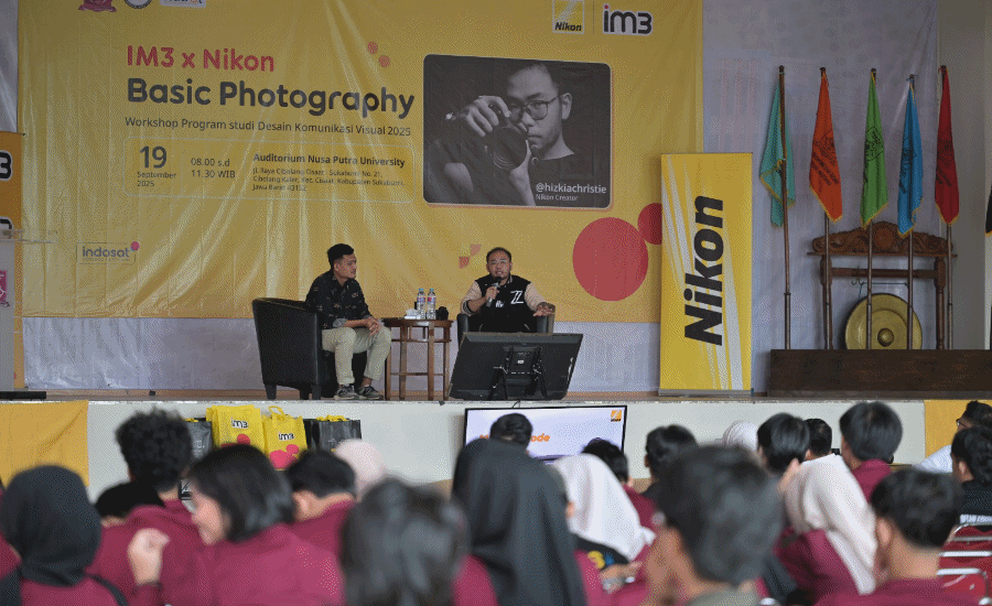 Lewat IM3 Photography Seminar Roadshow, Indosat Ooredoo Hutchison dan Nikon Ajak Mahasiswa Jelajahi Kreativitas Visual