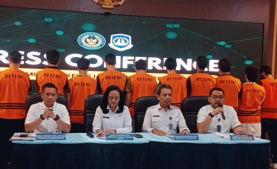 10 WNA Investor Bodong Diamankan Imigrasi Tangerang