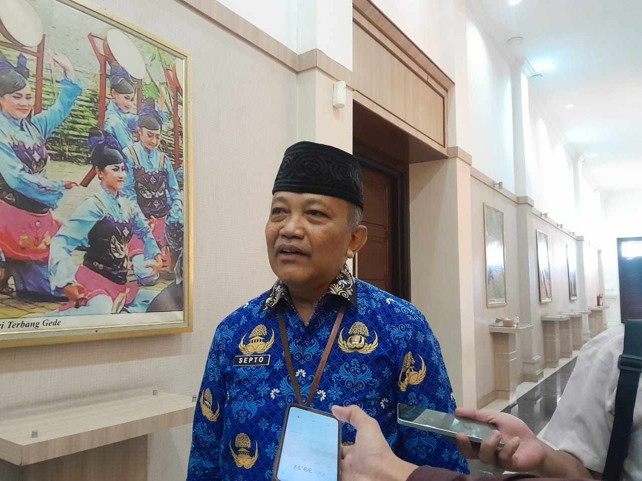 Kepala Disnakertrans Banten Septo Kalnadi