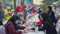 Asklin Cabang Kota Tangsel dan Dinkes Berkolaborasi, Hadirkan Layanan CKG di Lokasi CFD BSD