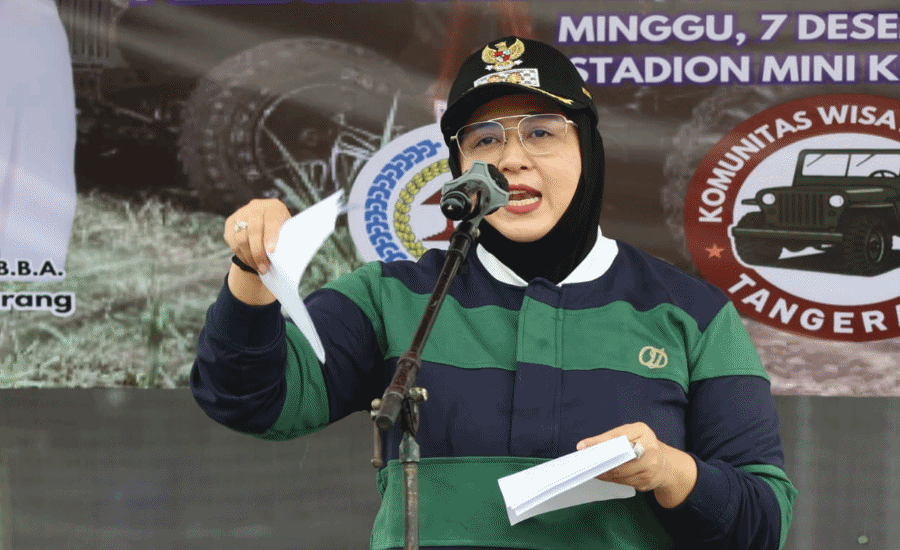 Intan Buka Launching Program City Tour Komunitas Wisata Kreatif Tangerang