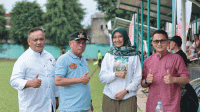 Meriahkan HUT ke-17 Kota Tangsel, Serpong Utara Gelar Camat Cup U-50