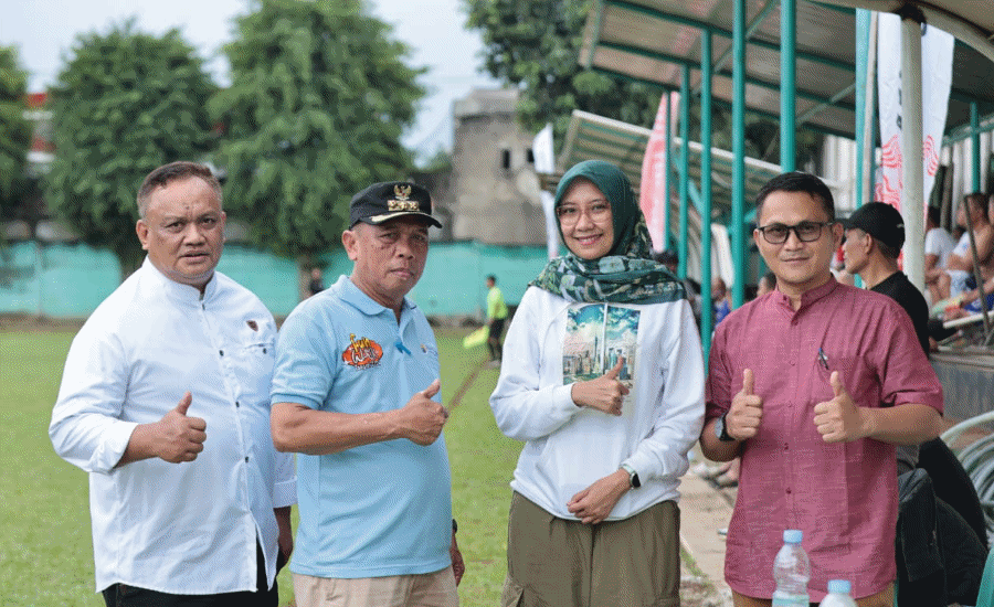 Meriahkan HUT ke-17 Kota Tangsel, Serpong Utara Gelar Camat Cup U-50