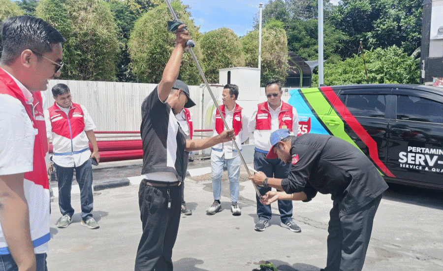 Jelang Nataru 2026, Mobil Pertamina Serv-Q Perketat Pengawasan SPBU di Banten