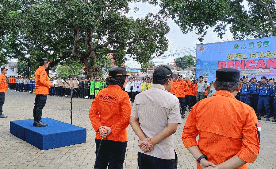 Apel Siaga Bencana Hidrometeorologi, Antisipasi Banjir di Kota Tangerang