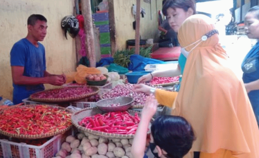 Jelang Nataru Komoditas Cabai Di Lebak melonjak Naik