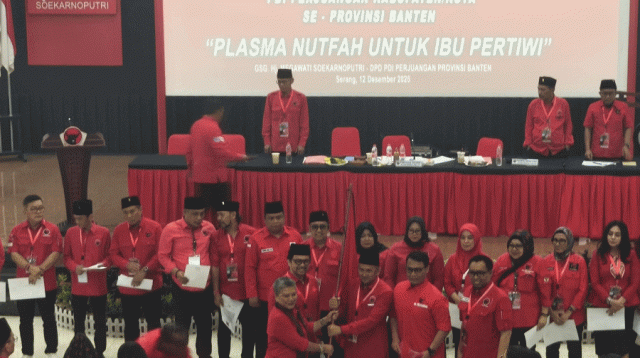 Ade Sumardi Kembali Pimpin DPD PDI-P Banten Periode 2025-2030