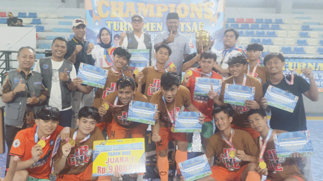 BNN Kota Tangerang Gandeng Dispora Gelar Turnamen Futsal Pelajar 'War On Drugs'