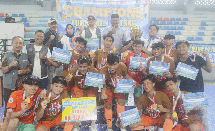 BNN Kota Tangerang Gandeng Dispora Gelar Turnamen Futsal Pelajar 'War On Drugs'