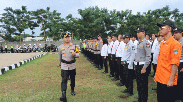 Operasi Lilin Nataru 2026, Polres Metro Tangerang Siagakan 419 Pasukan, Dirikan 4 Pospam dan 3 Posyan