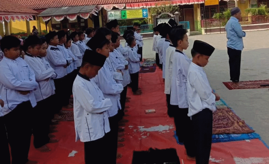 Libur Sekolah, Siswa SDN Kedaung Dalam I Diminta Tetap Jalankan Ibadah