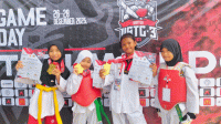 12 Murid SDN Tangerang 1 Borong 12 Medali di Kejuaraan Taekwondo Internasional
