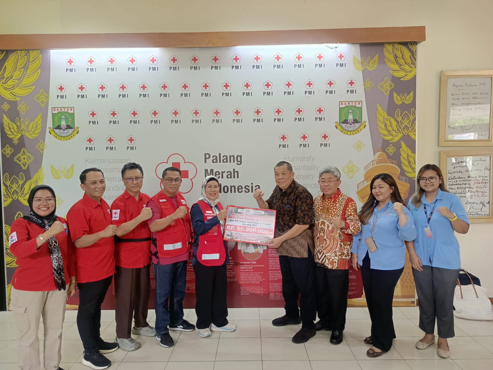 Ketua PMI Provinsi Banten Ratu Tatu Chasanah