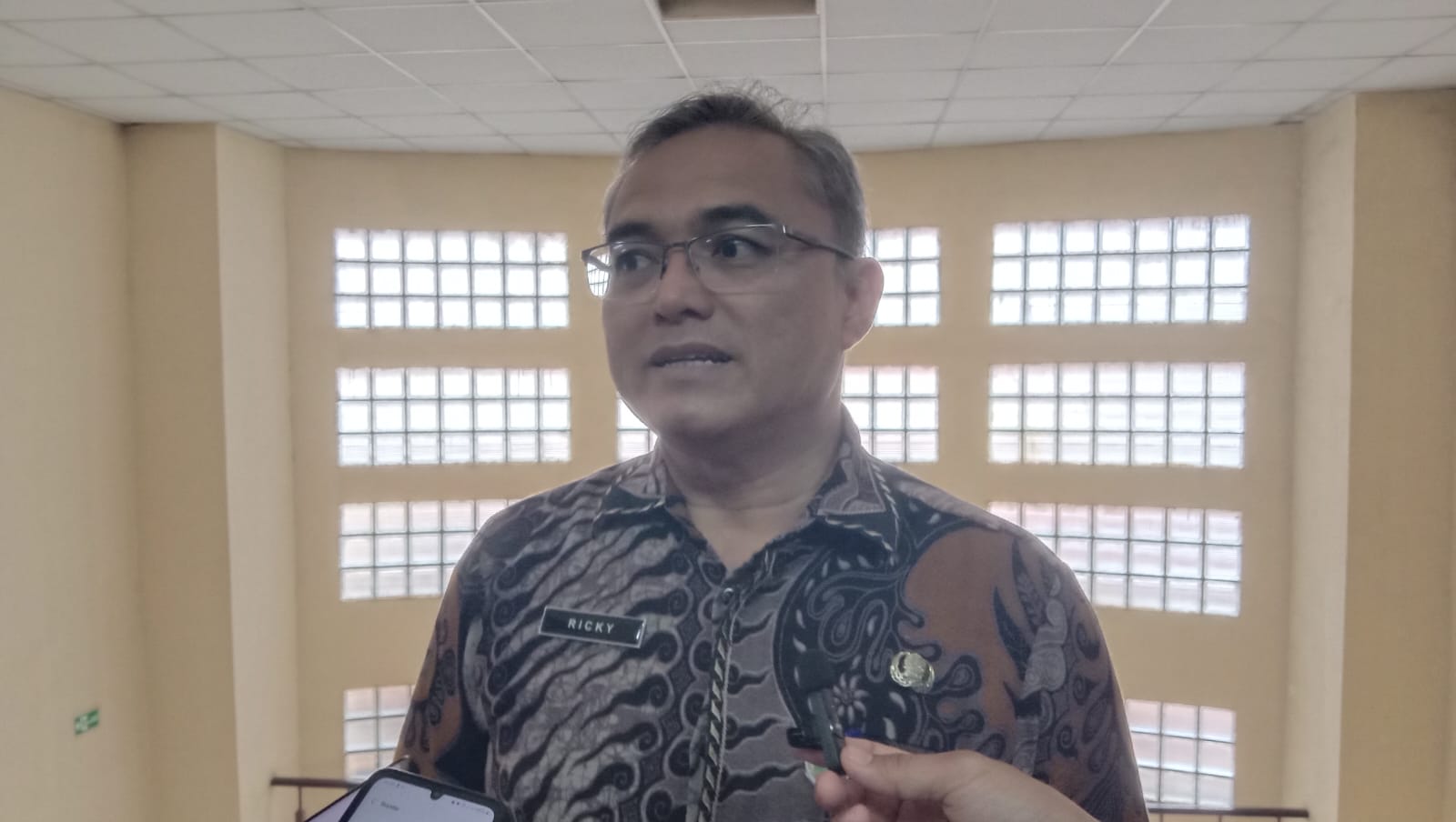 Kepala Inspektorat Kota Tangerang, Achmad Ricky Fauza