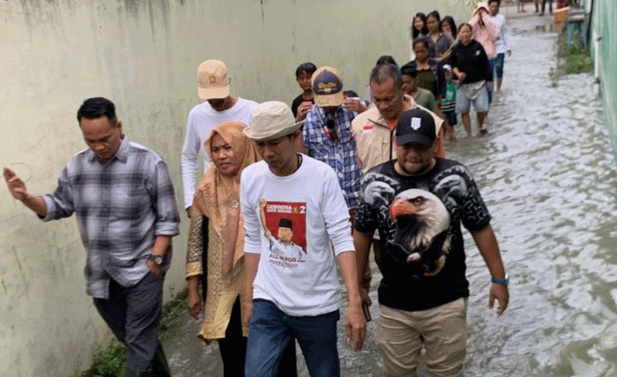 Fraksi Gerindra DPRD Kota Serang Turun Langsung Bantu Korban Banjir di Kasemen