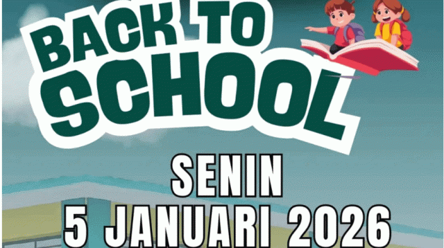 SDN Kutabumi IV Imbau Siswa Siap Kembali Bersekolah Usai Libur Panjang Nataru