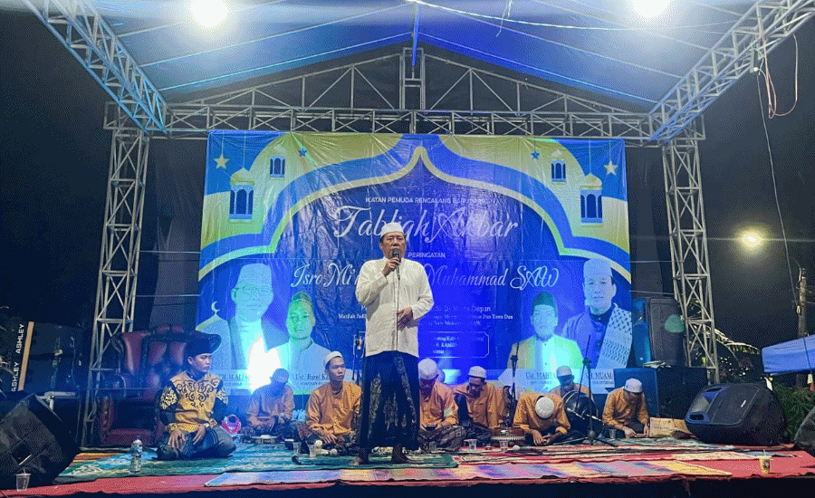 Hadiri Isra Miraj, Kades Kedung Ingatkan Warga Waspada Cuaca Ekstrem dan Judol