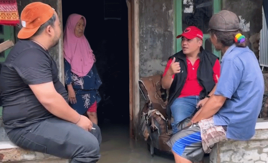 PDI Perjuangan Kota Serang Ajak Semua Elemen Bantu Warga Korban Banjir