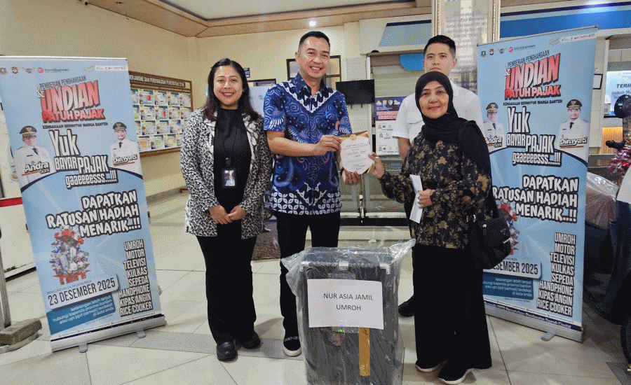 Patuh Bayar Pajak Kendaraan, Wajib Pajak Diganjar Hadiah