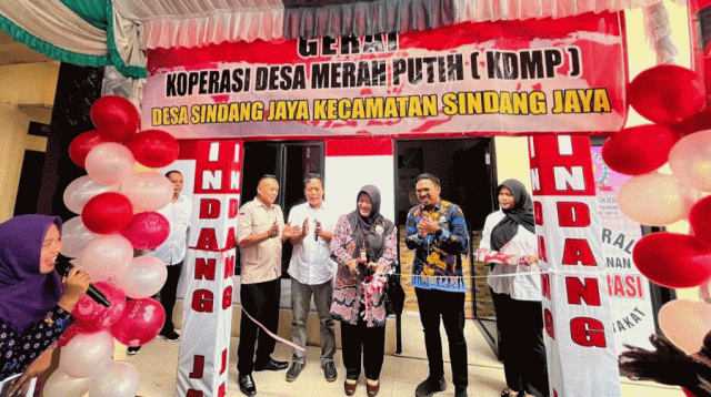 Membangkitkan Ekonomi Desa, Koperasi Merah Putih Desa Sindang Jaya Resmi Diluncurkan