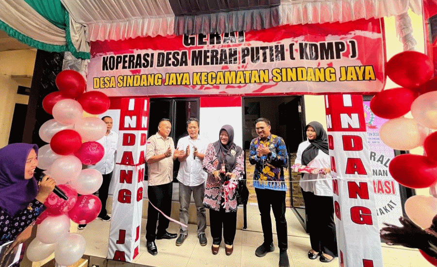 Membangkitkan Ekonomi Desa, Koperasi Merah Putih Desa Sindang Jaya Resmi Diluncurkan