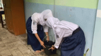 Kader Adiwiyata SMPN 3 Pagedangan Gencarkan Kampanye Konservasi Energi