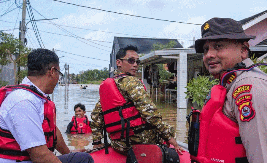 Banjir Rendam Villagio Residence Rajeg, Developer Janjikan Solusi