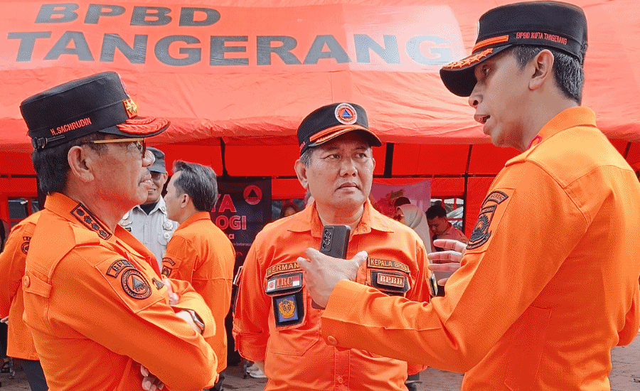 Meski Banjir Surut, Kota Tangerang Masih Berstatus Waspada Hujan Lebat