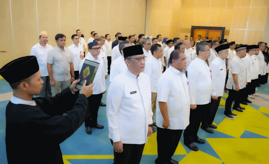 Ada Perubahan Nomenklatur Organisasi, Ratusan Pejabat Dikukuhkan Wali Kota Tangsel Benyamin Davnie