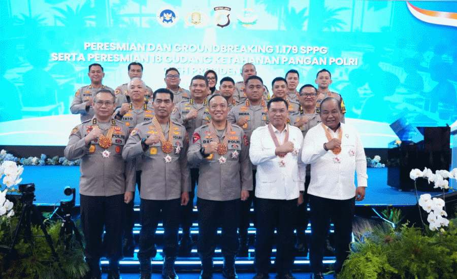 Kapolresta Tangerang Raih Satyalancana Wira Karya di Presiden Prabowo 
