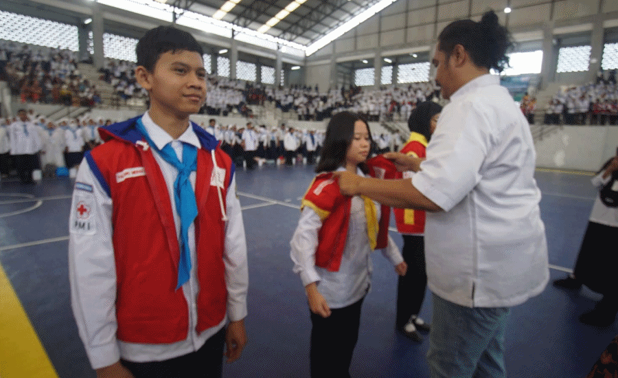 1.700 Relawan Dilantik, PMI Kota Tangerang Buka YRCC ke-8 Tahun 2026