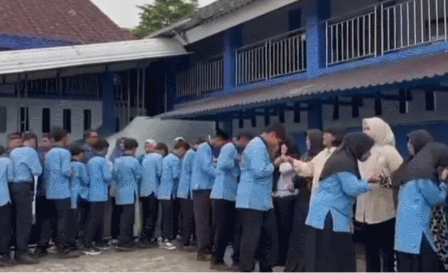 SMPN 3 Curug Gelar Tharib Ramadan, Recharge Iman Sambut Bulan Suci