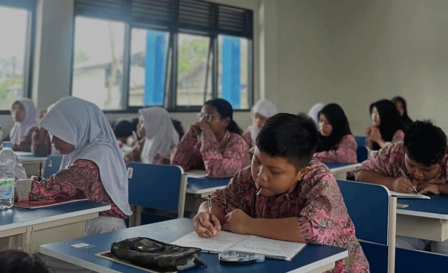 Hari Pertama Masuk Usai Libur Ramadan, SMPN 3 Panongan Wajibkan Kehadiran Siswa