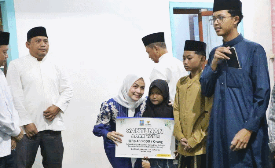 Ramadan Bahagia, Kecamatan Tirtayasa Terima Bantuan Keagamaan Rp44 Juta