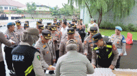 Kapolres Metro Tangerang Kota Pimpin Tes Urine Seluruh Personel, Ini Tujuannya?