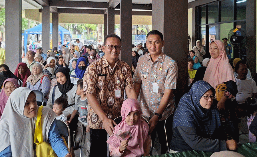 HUT Kota Tangerang ke-33 Tahun, 239 Warga Kecamatan Tangerang Terima BSU Rp600 Ribu
