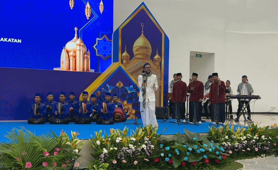 Diapresiasi, WBP Lapas Cilegon Tampil Bershalawat di Hadapan Menteri Imipas saat Buka Bersama di Poltekim Poltekip