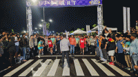 Cegah Kenakalan Remaja saat Ramadan, Polres Tangsel Gelar Fun Night Run 100 Meter