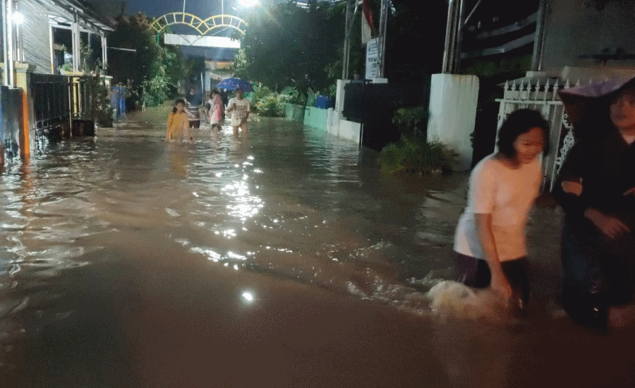 Banjir Rendam Empat Desa di Bojonegara Kabupaten Serang