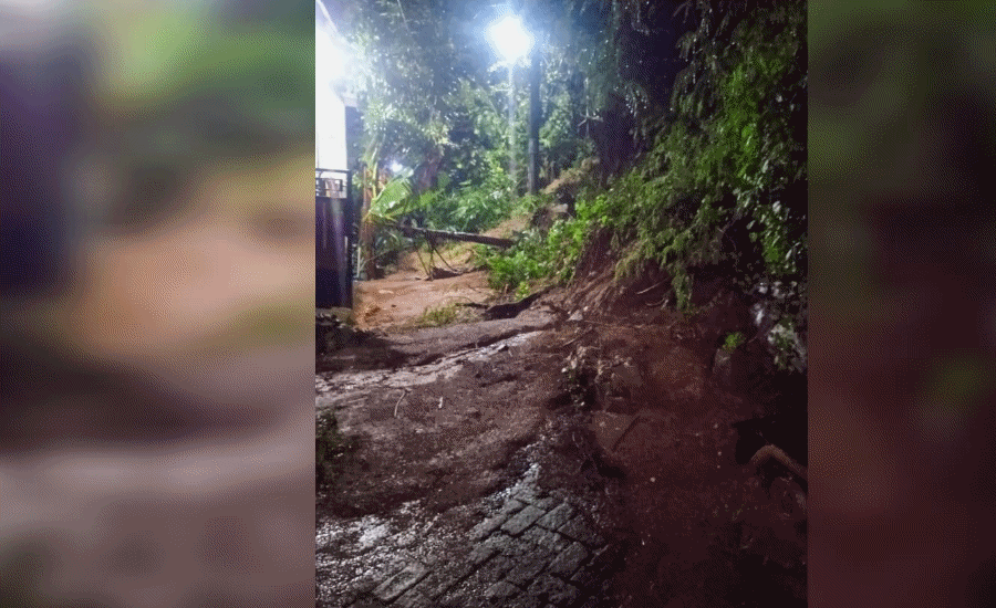 Tebing 10 Meter Longsor Susulan, Enam Rumah di Perumahan Bumi Agung Rajeg Terancam
